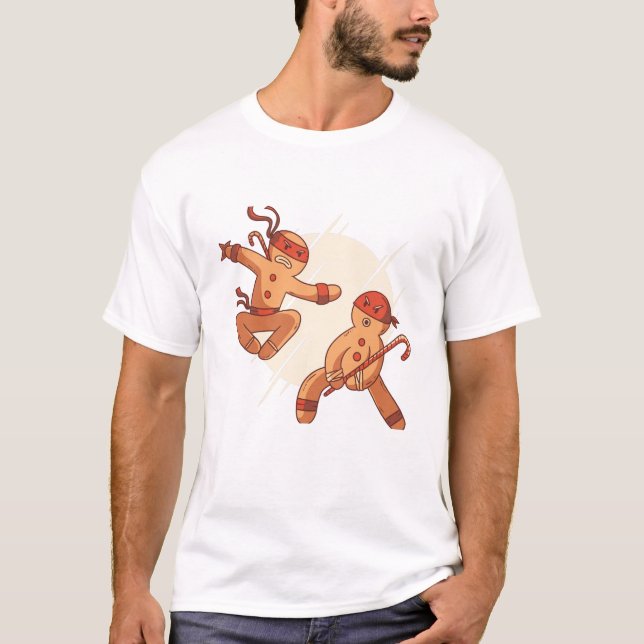 Ninja gingerbread T-Shirt (Front)
