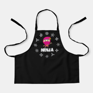 Ninja Girl Apron