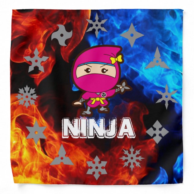 Ninja Girl Bandana (Front)