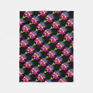 Ninja Girl Fleece Blanket