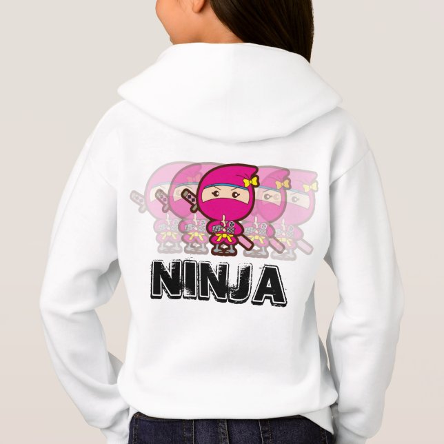 Ninja Girl Hoodie (Back)