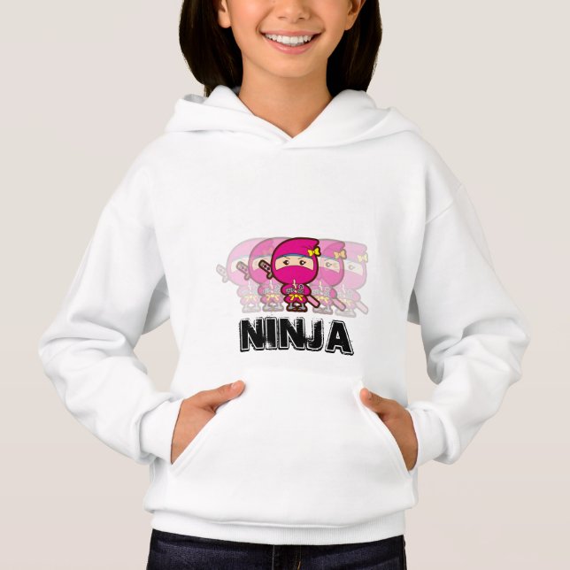 Ninja Girl Hoodie (Front)