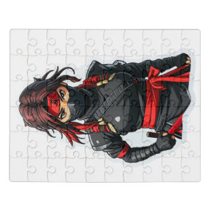 Ninja Girl Jigsaw Puzzle