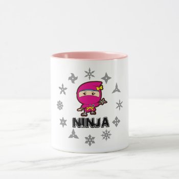 Ninja Girl Mug by Miyajiman at Zazzle