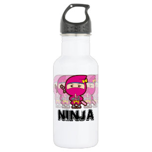 Ninja Girl Stainless Steel Water Bottle