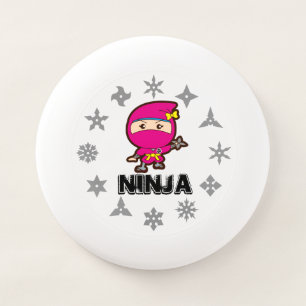 Ninja Girl Wham-O Frisbee