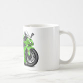Kawasaki ZX-14R Ninja (Blue) Two-Tone Coffee Mug | Zazzle