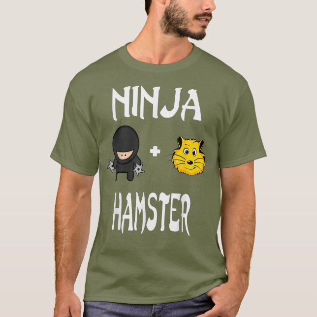 Ninja HAMSTER  HAMSTER Ninja T-Shirt (Front)