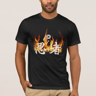 Ninja in Fire T-Shirt