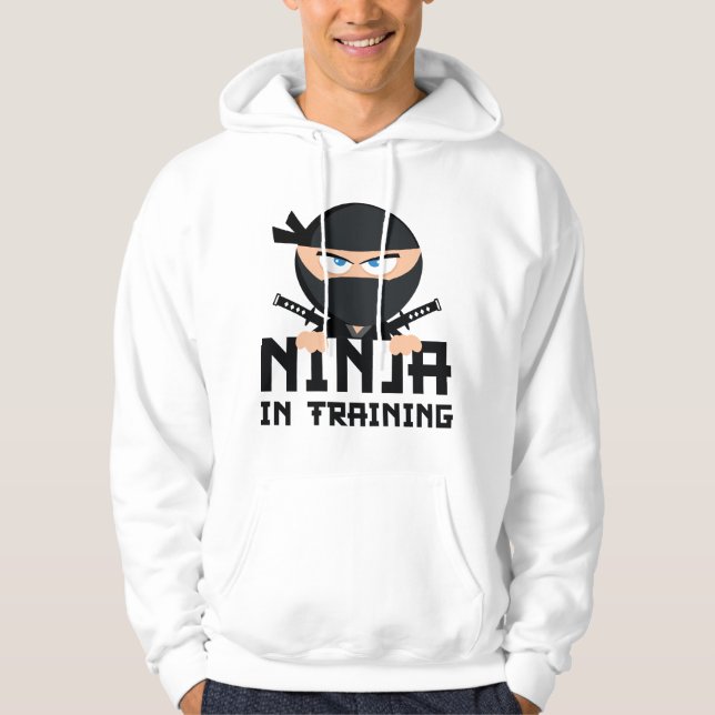 Ninja In Training Hoodie (Front)