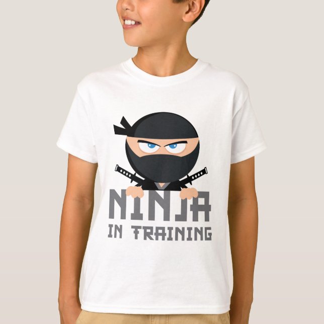 Ninja In Training T-Shirt (Front)