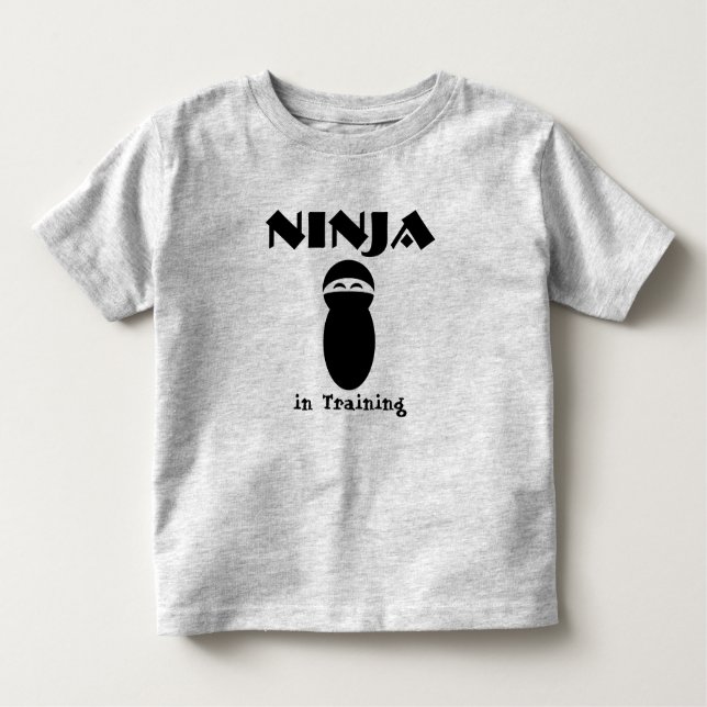 Ninja in Training Toddler T-shirt (Front)