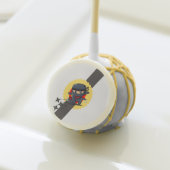 Ninja Karate Birthday Party Cake Pops (Front Insitu)