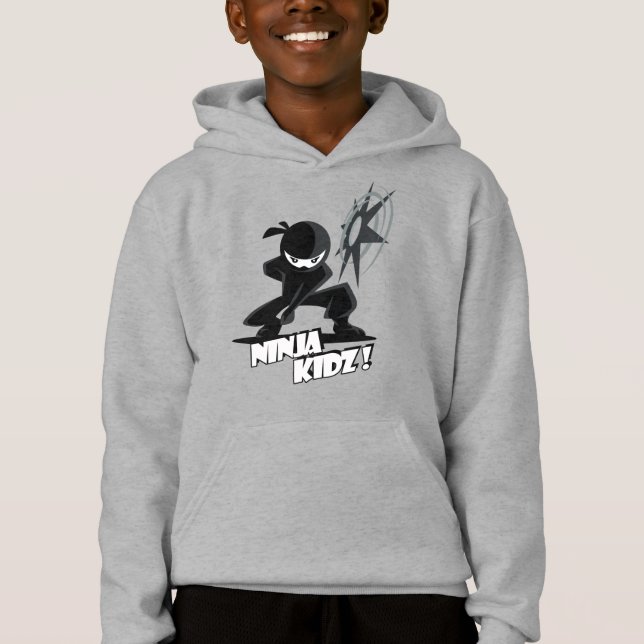 Ninja Kidz | Kids Pullover Hoodie (Front)