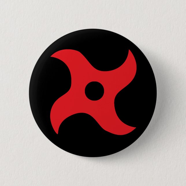 Ninja Killer Pinback Button (Front)