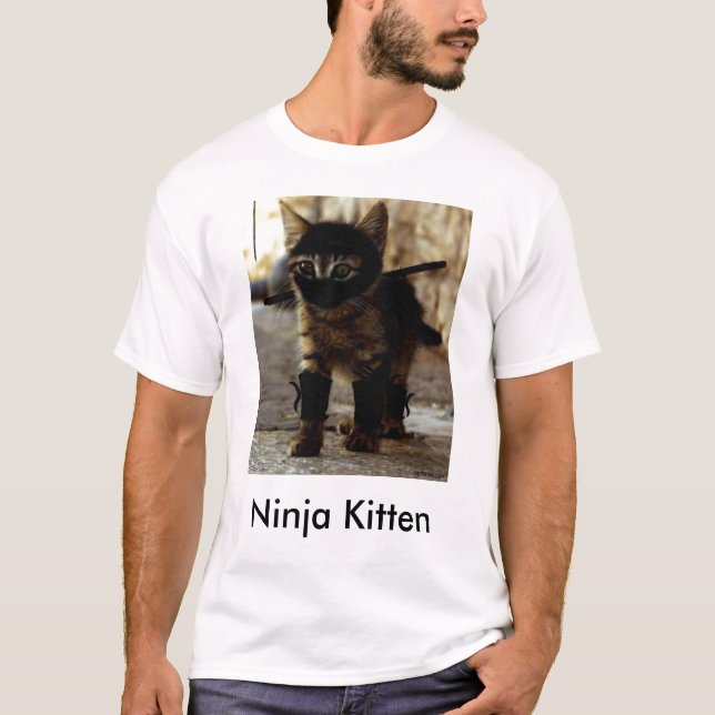 Ninja Kitten T-Shirt (Front)