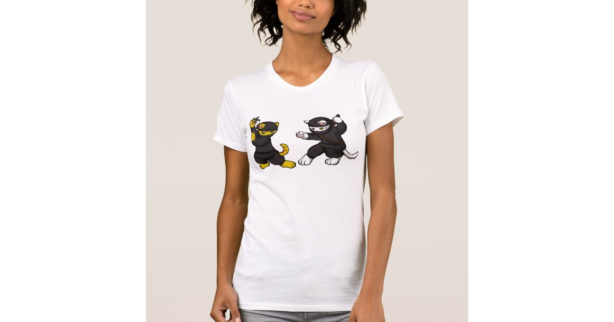 Ninja Kittens T Shirt 