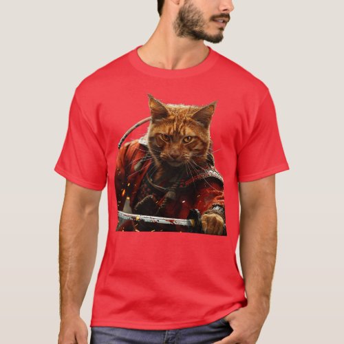 Ninja Kitty Keychain T_Shirt
