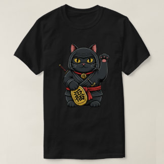 Ninja Maneki Neko T-Shirt