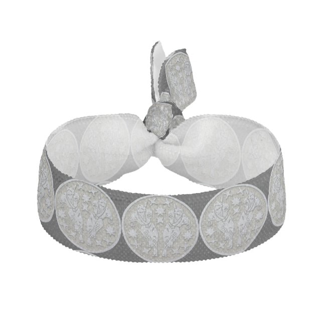 Ninja Manhole Hair Tie (Front)