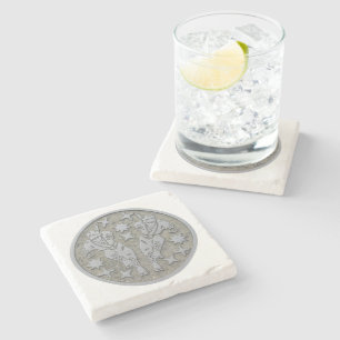 Ninja Manhole Stone Coaster