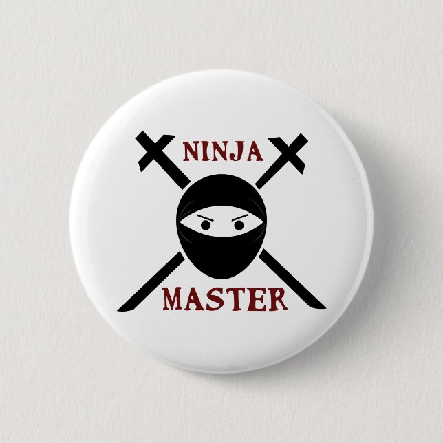 Ninja Master Button (Front)
