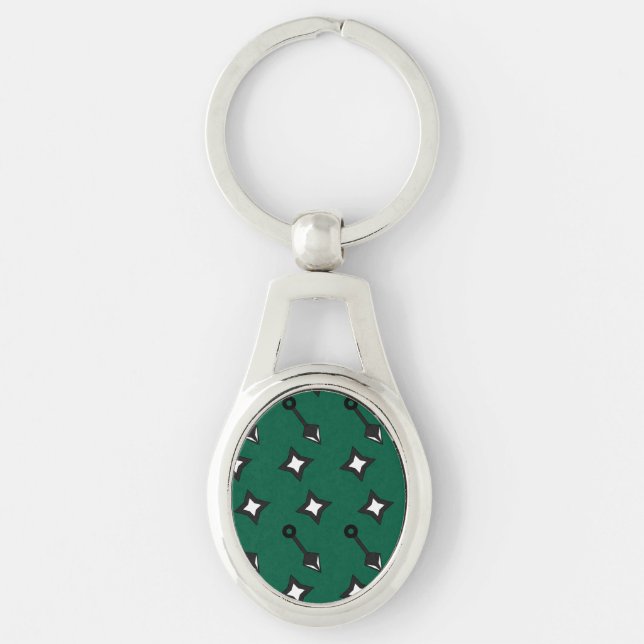 Ninja Metal Key Keychain (Front)