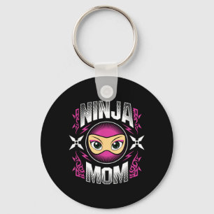 Ninja Mommy Ninjas Mom Mothers Day Mummy Martial Keychain