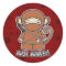 Ninja Monkey! In Red Sticker