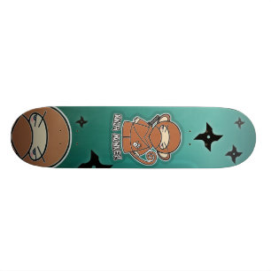 Ninja Monkey! Skateboard Deck