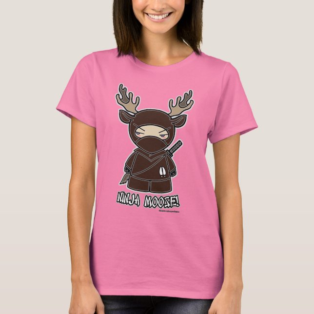 Ninja Moose! T-shirt (Front)