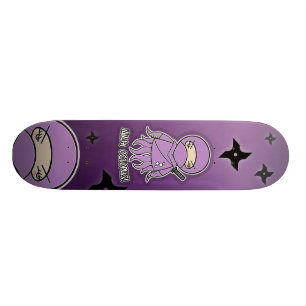 Ninja Octopus! Skateboard Deck