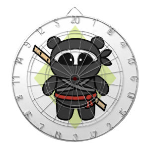 Ninja Panda by Amanda Roos Dart Board