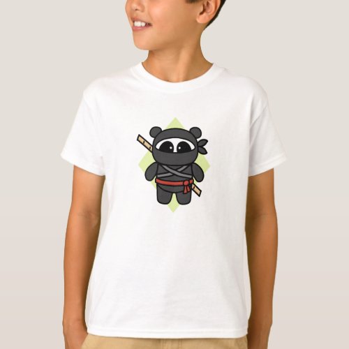 Ninja Panda by Amanda Roos T_Shirt