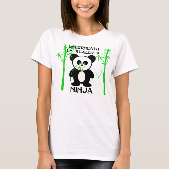 ninja panda T-Shirt (Front)