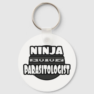 Ninja Parasitologist Keychain