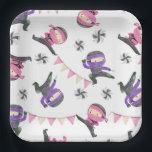 Ninja Party Paper Plates | Ninja Plates<br><div class="desc">Ninja Party Paper Plates</div>