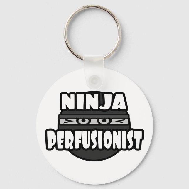 Ninja Perfusionist Keychain (Front)