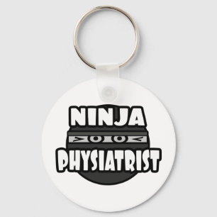 Ninja Physiatrist Keychain
