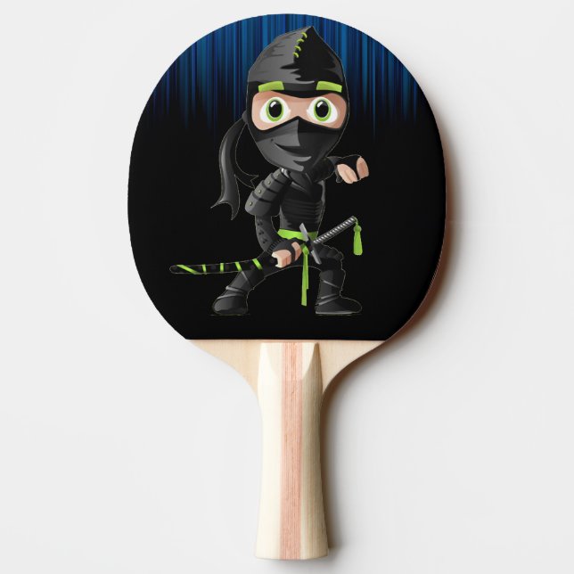 Ninja Ping Pong Paddle (Back)