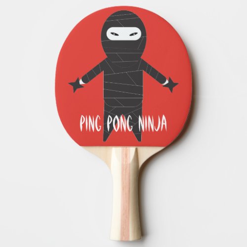 Ninja Ping Pong Paddle