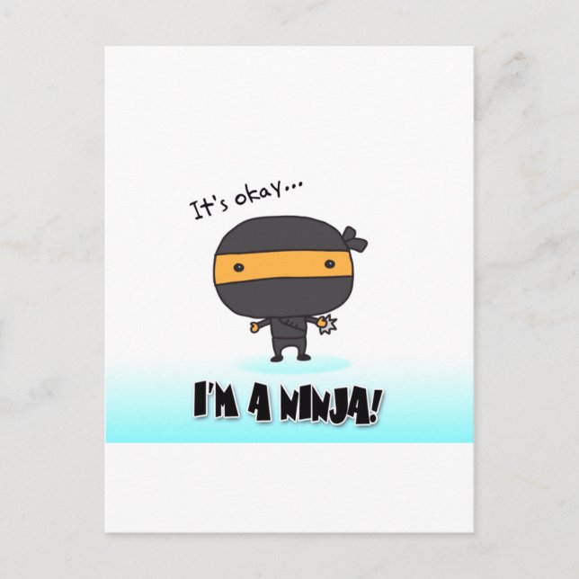 NINJA POSTCARD (Front)