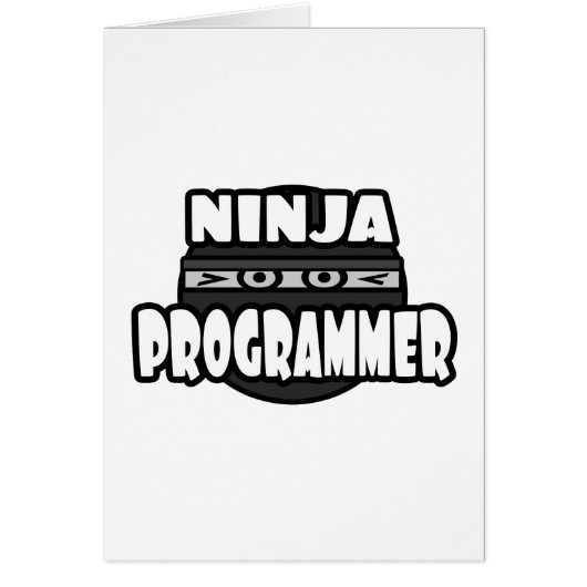 Ninja Programmer Cards (Front)