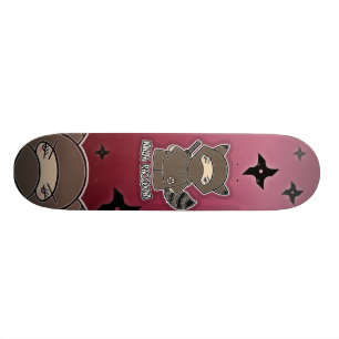 Ninja Raccoon! Skateboard