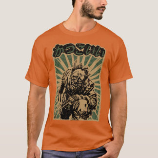 Ninja retro Japanese style for Otaku and geek T-Shirt