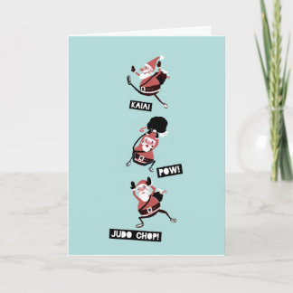 Ninja Santa's Kickass Christmas Card