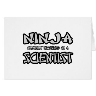 Ninja...Scientist Cards