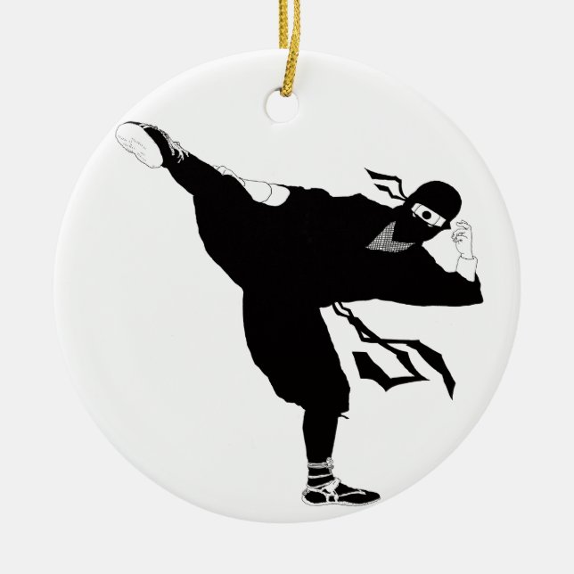 Ninja series ceramic ornament (Front)