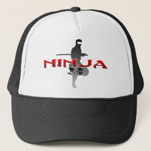 Ninja Silhouette Trucker Hat