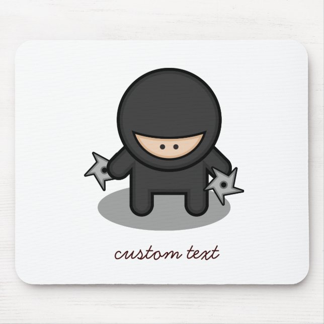 Ninja Skillz Mouse Pad (Front)